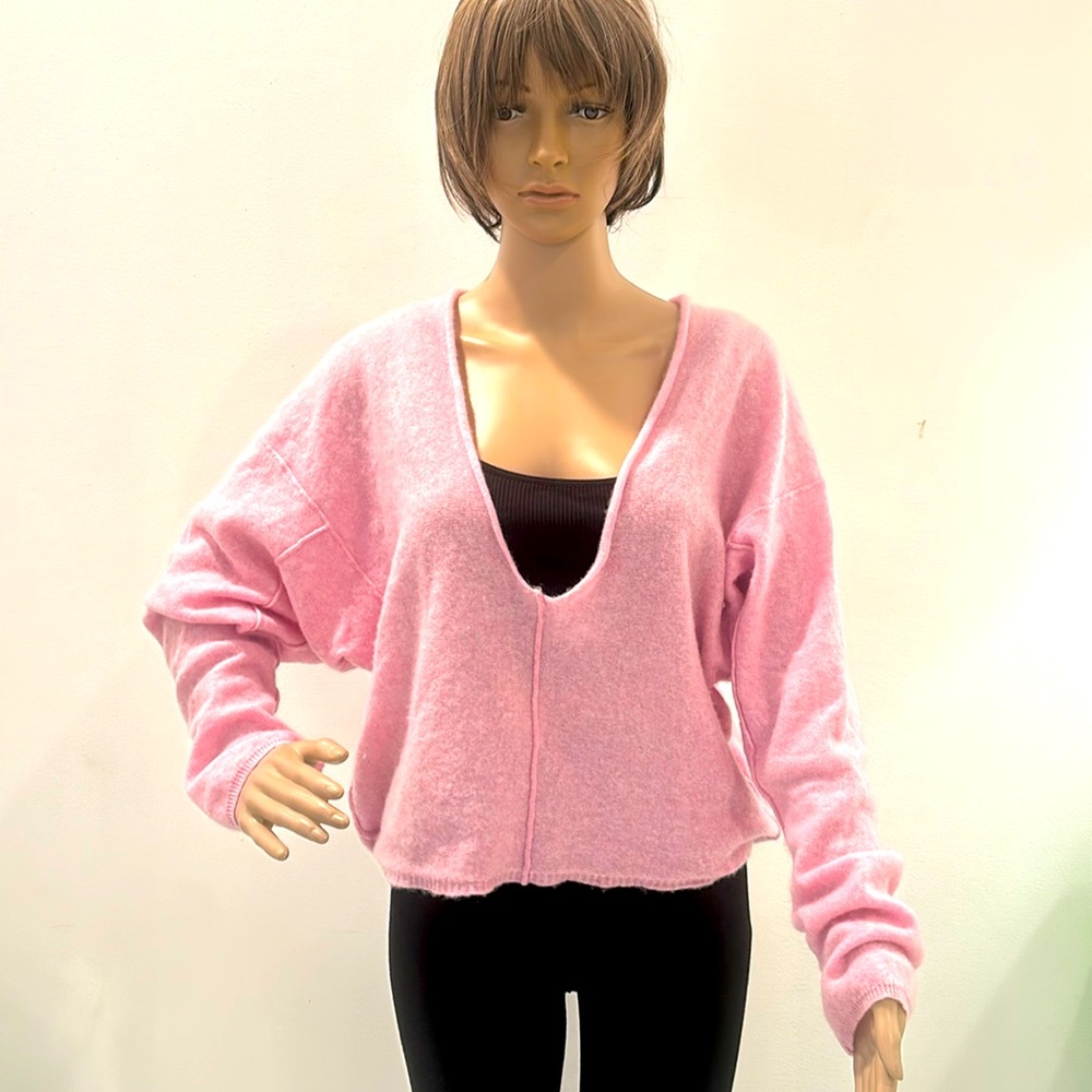 Free people oversized cashmere sweater